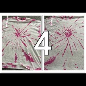 Hand dyed Tie Dye T Shirt 2XL